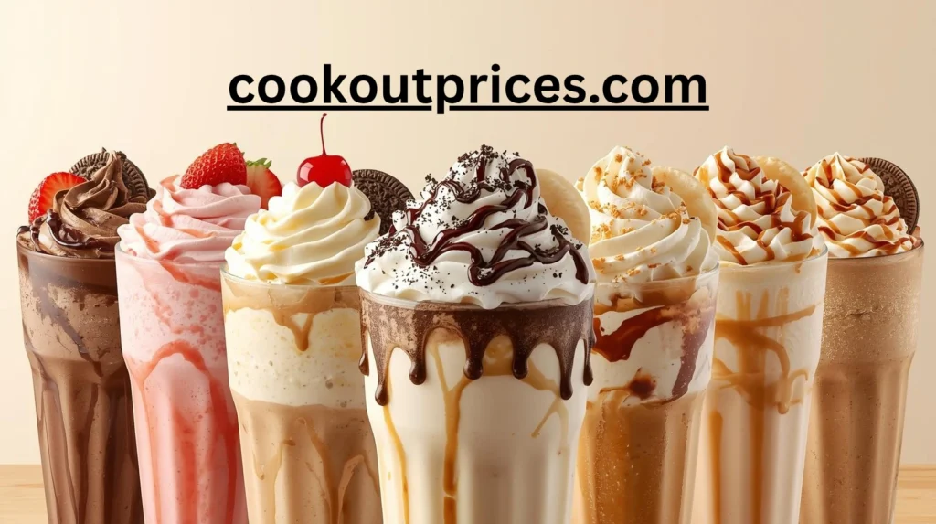  cookout shakes