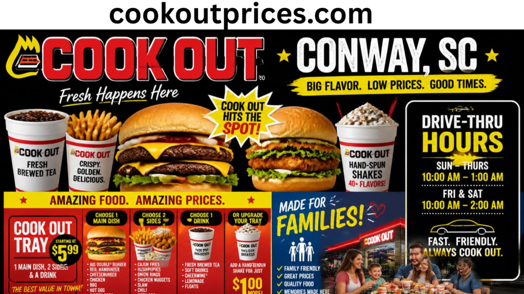 Cookout Conway SC
